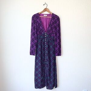 Rahi Colorblock Plaid Trista Dress size XS